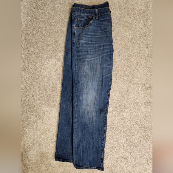Lucky Mens Straight Leg Jeans 38 x 32 - Picture 6 of 9